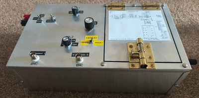 Custom I-V Curve Tracer Fixture: 4-Wire Kelvin Sense, Switched Load, BNC Output