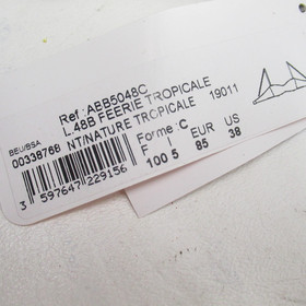 Lise Charmel Bikini Set Feerie Tropicale Top 38C Bottom Med Charms Ruched Nature