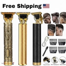 Professional Hair Clippers Trimmer Cutting Beard Cordless Barber Shaving Machine