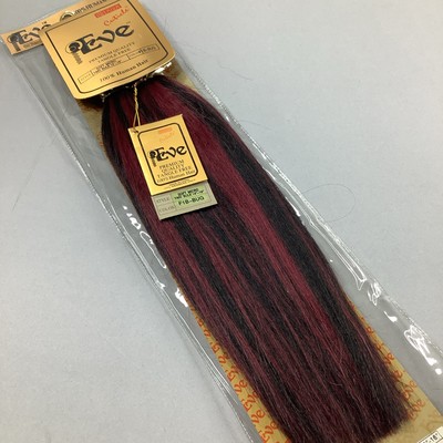 14  100% Human Hair F1B/Bug Black Burgundy Straight Yaki Bulk Micro Braid Hair