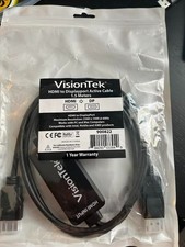 VisionTek 900822 1.5 Meters 5 ft HDMI to DisplayPort Active Cable
