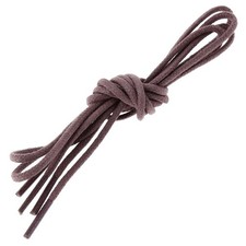 Les Lacets Français. Lacets ronds et fins. 2mm, Coton. Lie de vin.  - 