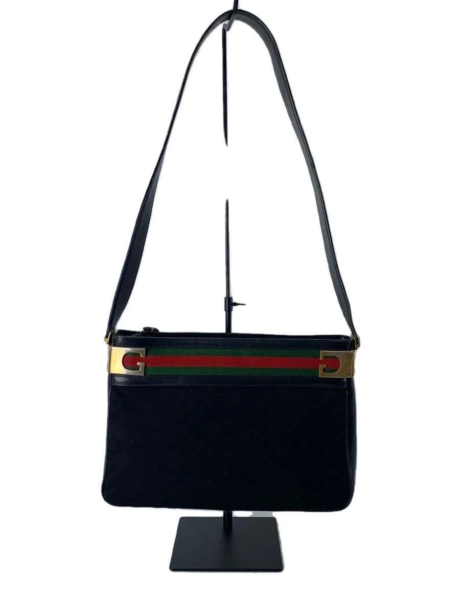 Sac bandoulière GUCCI ligne sherry noir occasion
