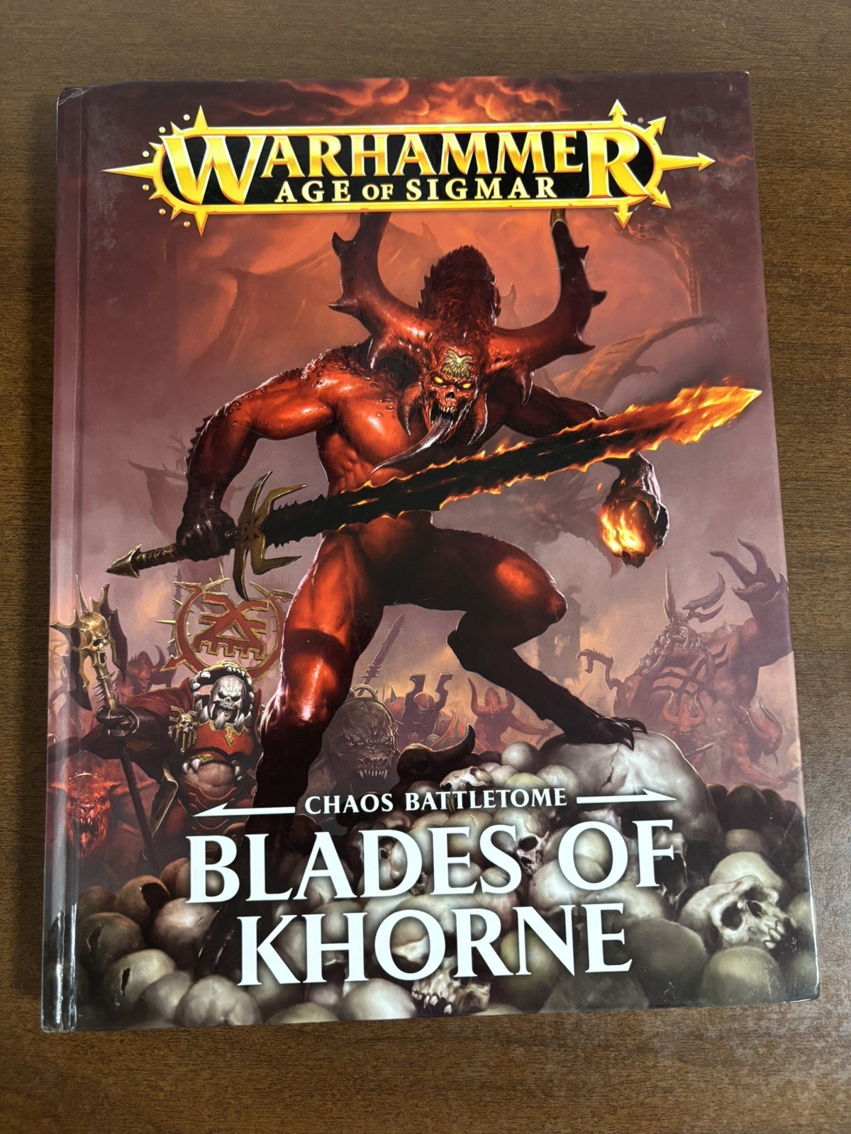 Warhammer Age of Sigmar - Battletome Blade of Khorne - 2017 ENG