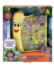 Dora the Explorer Discovery Tablet English Spanish 150 Sounds NEW Nickelodeon