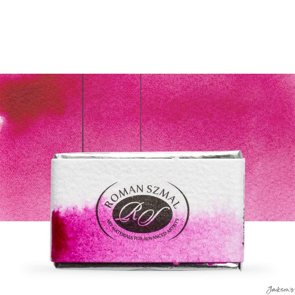 Roman Szmal Aquarius Watercolour Paint Full Pan Quinacridone Pink For Artists