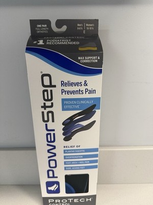 Powerstep Protech  Max Correction Men s 8 Women s 10
