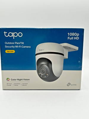 Brand New TP-Link Tapo Outdoor Pan/Tilt Security Wifi Camera: 1080p Full HD