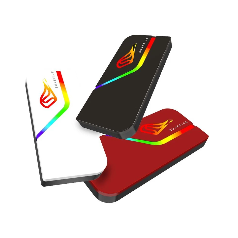 SUREFIRE PYRODRIVE - 1 TB GAMING SSD SLIM USB-C 3.2 GEN 2 Read/Write 1000MB/s - Image 2 of 4