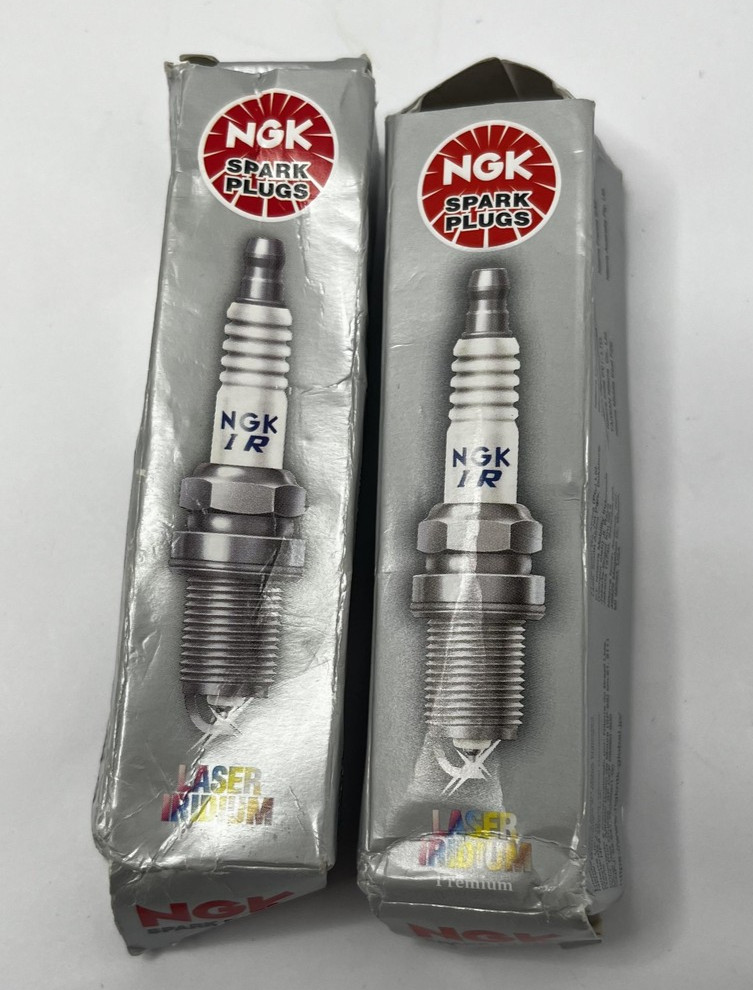 NGK Laser Iridium Spark Plugs SILZKBR8D8S 97506 Set Of 2 OEM Ignition Auto