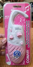 NEW Conair by Pollenex Hang On Radio AM FM Shower Pink SR9 Water Resistant