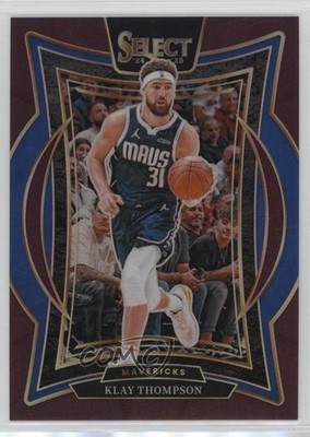 2024-25 Panini Select Concourse Maroon Prizm 11/175 Klay Thompson #38 1f8v
