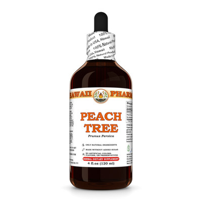 Peach Tree (Prunus Persica) Dried Bark Liquid Herbal Extract