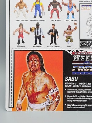 Zombie Sailor Toys ZST Heels and Faces Sabu Bloody 1 of 500