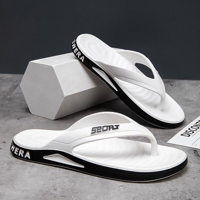 Herren Flip Flop Badelatschen Sandalen Zehentrenner Gartenschuhe Outdoor Slipper