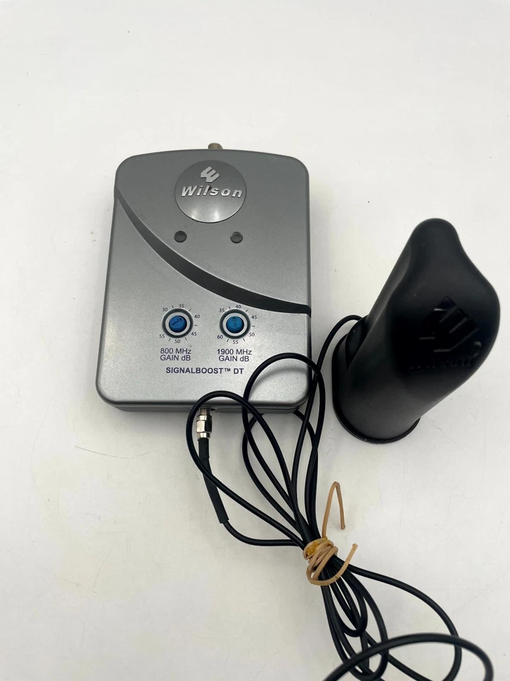 Wilson 271265 Cell Phone Signal Booster Silver Adjustable Gain with DT Antenna - Image 3 of 4