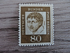 Briefmarken Berlin 1961 Bedeutende Deutsche, postfrisch, 1 Wert, 80 Pfg.