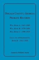 Jeannette Holland Austin | Dekalb County, Georgia, Probate Records | Taschenbuch