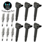 6pcs Ignition Coil and Spark Plug For 2007-2016 Toyota Sienna 3.5L V6