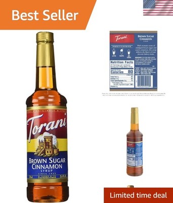 Versatile Torani Brown Sugar Cinnamon Syrup - 750 ml for Culinary Creations