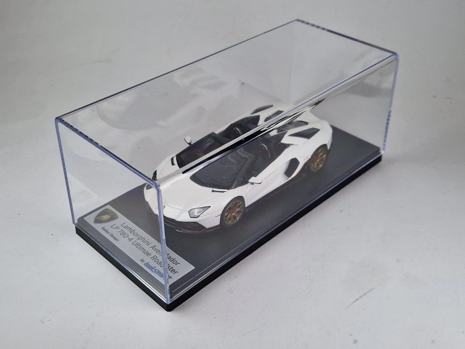 Lamborghini Aventador Ultimae Roadster - Bianco Asopo - 1:43 - Looksmart LS532D - Bild 2 von 4