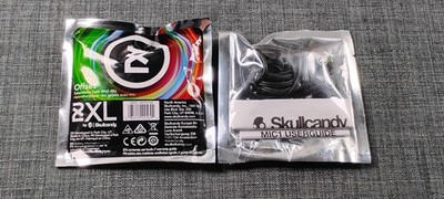 Skullcandy  2XL - Offset Earbuds Headset w/ Mic. (BLACK) Lot of 2