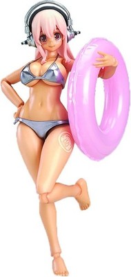 SoniAni - SUPER SONICO THE ANIMATION - figma Super Sonico Suntan ver. Figure