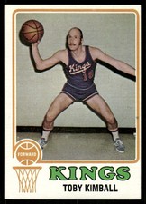 1973-74 Topps Toby Kimball #37 KC-Omaha Kings