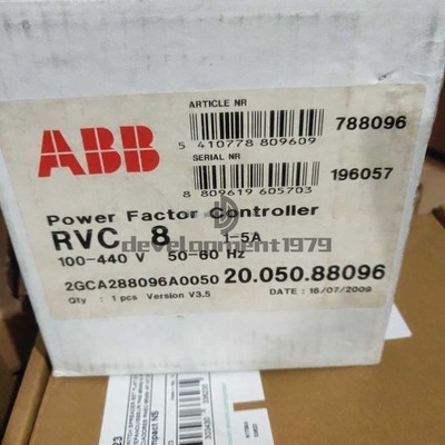1PC   RVC-8 RVC8-1/5A Power Factor Controller NEW #fv