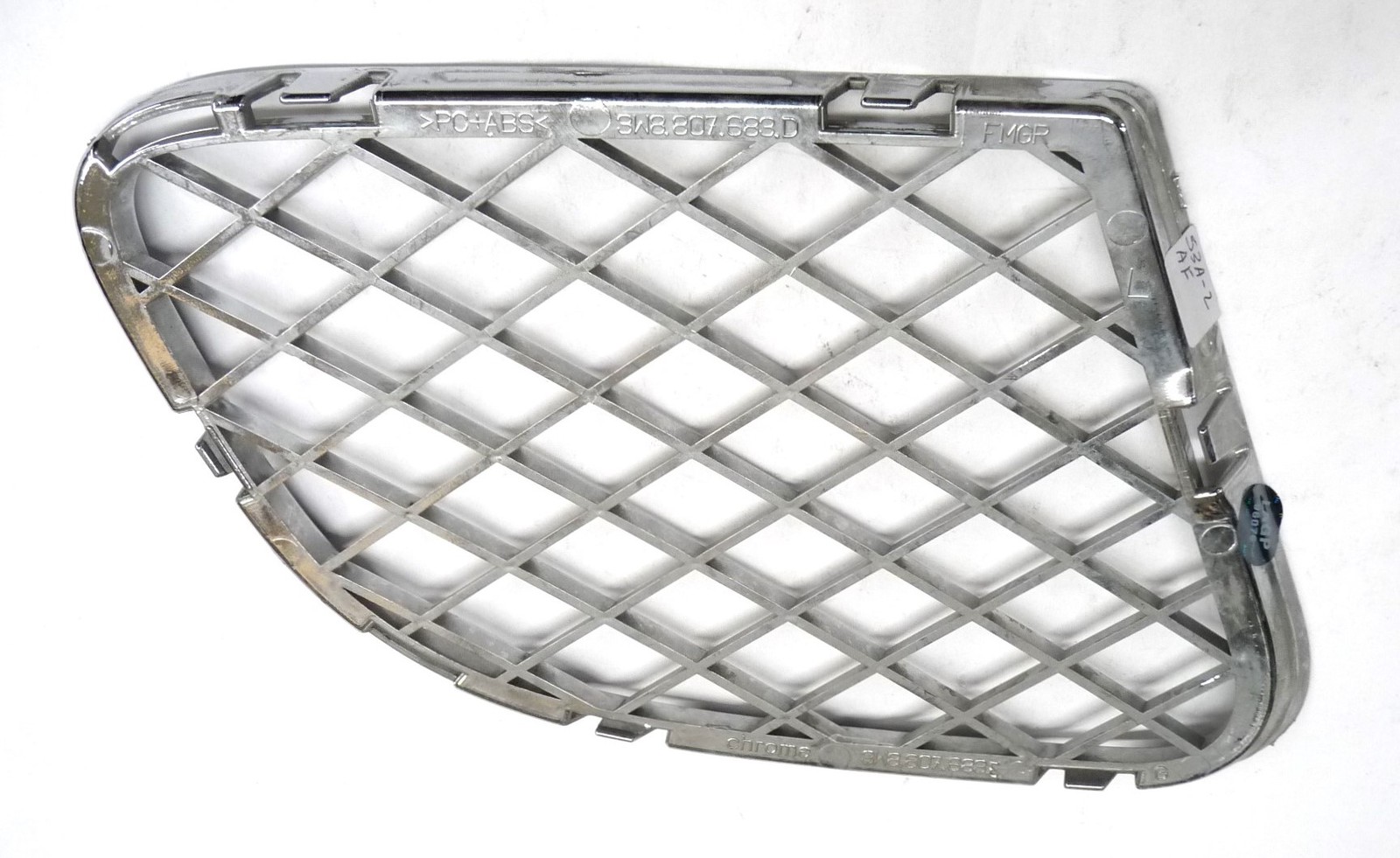 2009 2010 Bentley Continental GT GTC Front Left Bumper Grille 3W8807683E OEM OE
