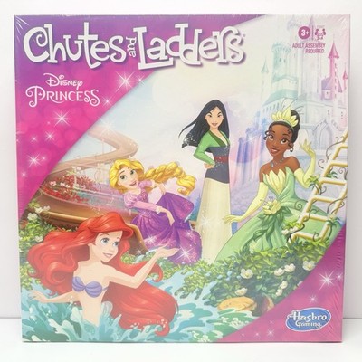 Hasbro Gaming Chutes And Ladders Disney Princess Edition Board Game New Sealed 