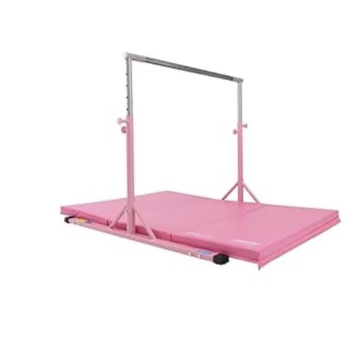Z Athletic Pink Kids Gymnastics Training Kip Bar with Pink Mats”you can pick up