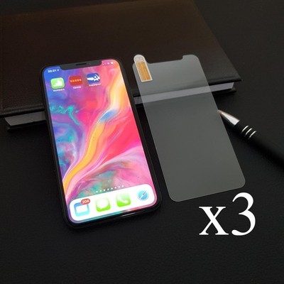 3x Schutzglas für iPhone X XS 11 PRO Tempered Glass 9H Schutzfolie Displayschutz