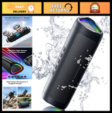Portable Bluetooth Speaker, HD Sound, IPX5 Waterproof, 20H Playtime, TWS, Outdoo