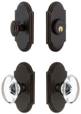 Grandeur ARCPRO_SP_ESET_238 Arc Solid Brass Single Cylinder Keyed - Bronze