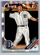 2019 Bowman Draft #BD-123 Bryant Packard 1st  Detroit Tigers