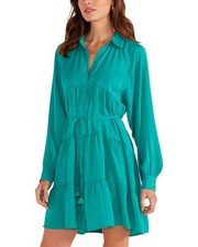 Minkpink Emma Tiered Shirt Dress Women's  S