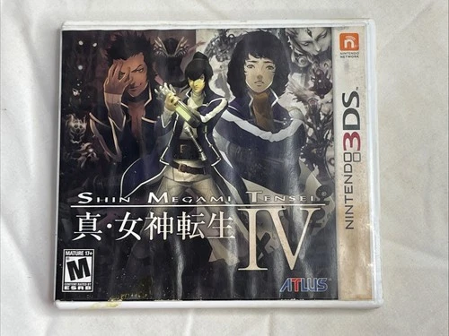 Nintendo 3DS Shin Megami Tensei IV Game with Case Manual Not Included