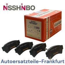 NISSHINBO Bremsbeläge VORNE für MAZDA 6 Stufenheck 6 Sport 6 Sport Kombi