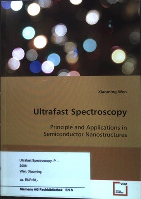 Ultrafast Spectroscopy : Principle and Applications in Semiconductor Nanostructu