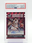 JUSTISE WINSLOW 2016-17 DONRUSS DOMINATOR SIGNATURES AUTO #4 HEAT PSA 6 Q7035