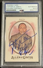 Stephen A Smith Signed 2017 Allen & Ginter Trading Card Autographed PSA/DNA ESPN