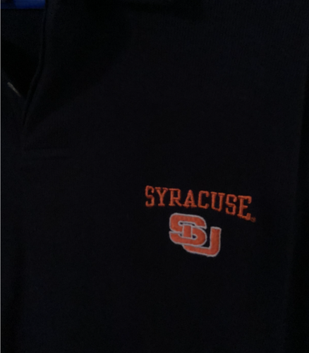 SU.SYRACUSE UNIVERSITY.CRABLE SPORTSWEAR. 2 BUTTON.LONG SLEEVE MENS L.COTTON.7. - Picture 7 of 8