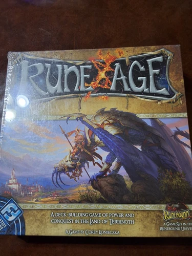 RUNE AGE FANTASY FLIGHT GAMES CARD GAME 2011 New Sealed AGE 13+