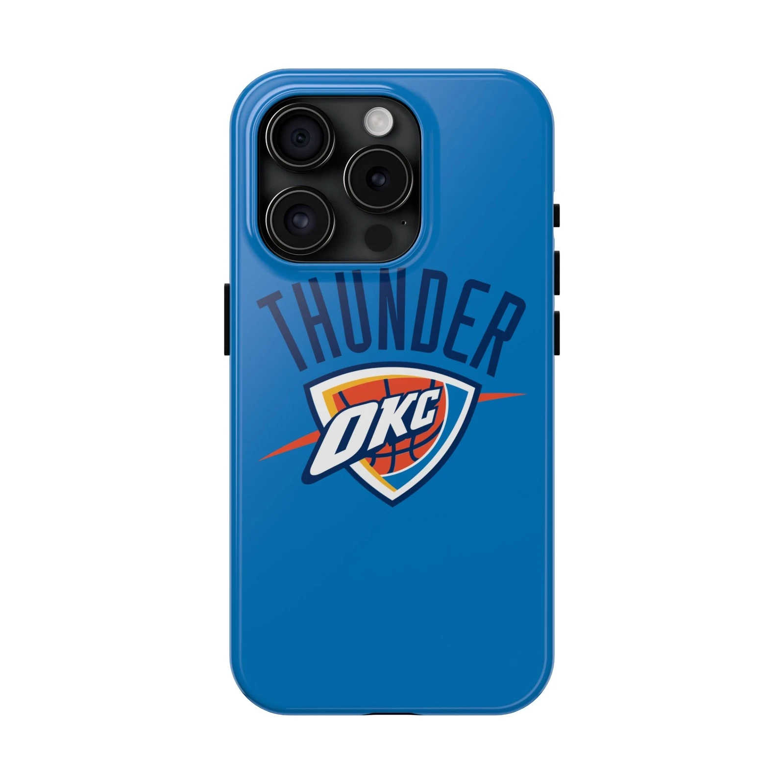 OKC Thunder Tough Phone Case, NBA Finals Playoffs, iPhone Samsung - Basketball