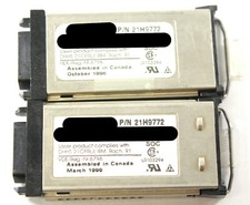 Lot of 2 IBM 21H9772 GBIC Serial Optical Shortwave Transceiver 21H9750