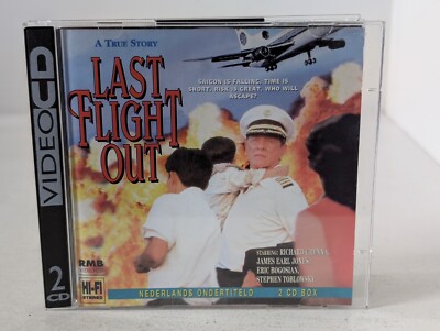 Video CD Last Flight Out James Earl Jones CDI 3DO Amiga CD32 VCD 1995 Free P&P