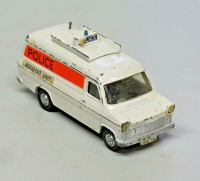 dinky toys ford transit van police accident unit