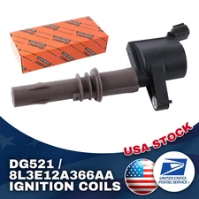 Black Ignition Coils OEM DG521/8L3E12A36 1pc For Ford Explorer V8 4.6L 2009-2010
