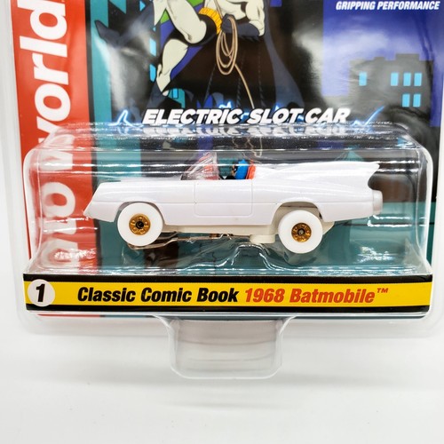 AUTO WORLD #1 "Batman-Batmobile" HO Slot Car NIP Scale Race Car Model - Foto 6